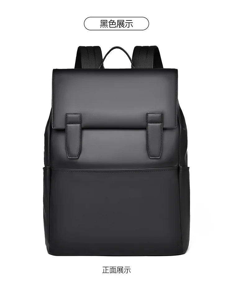 Cross-border New Men's Backpack High-end Casual Versatile Business Laptop Bag Daily Commute Large Capacity Backpack