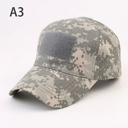 Baseball Caps Camouflage Tactical outdoor Soldier Combat Paintball Adjustable Hat