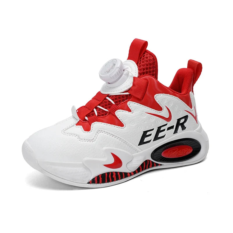 Children's basketball shoes, teenagers' ankle shoes in autumn and winter, boys' casual shoes and outdoor running shoes
