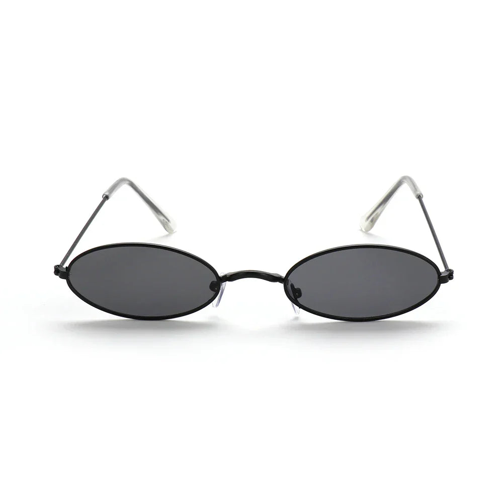 Summer Retro Small Oval Sunglasses Ladies Vintage Shades Cat Eye Sun Glasses Men Women Rectangular Eyeglasses Protection 400UV