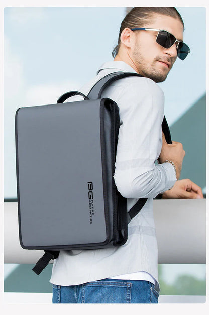 New Design Men Backpack Waterproof Fits for 14.1 inch Laptop Bag Teenager Travel Bag School Bag City Business Backpack Man