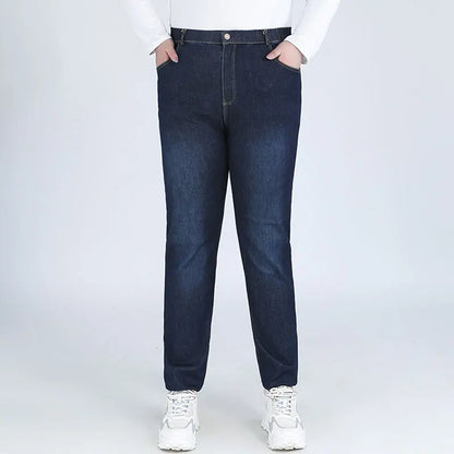 Classic Blue Women Pant Jeans Female Casual Slim Fit Trousers