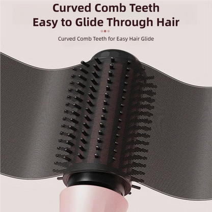New Automatic Volumizing Hot Air Brush Professional Styling Tool Multifunctional Heated Curling and Straightening Comb