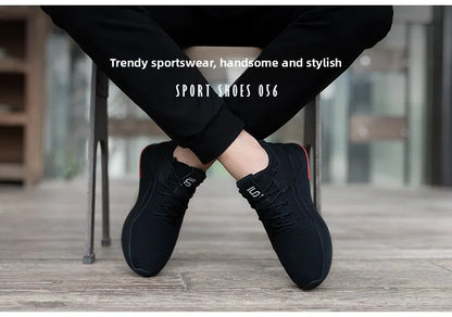 Large Size Men's Shoes 2025 Autumn New Men's Trend Sports Shoes Casual Versatile Foreign Trade Fashion Running Shoes