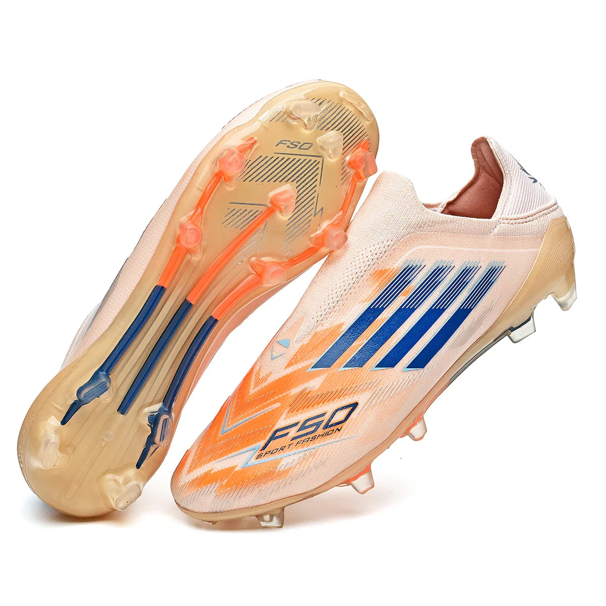 New Men Football Boots Training Match Sport Futsal Indoor Cleats Comfortable Adult Soccer Shoes Grass Ultralight Sport Non-Slip