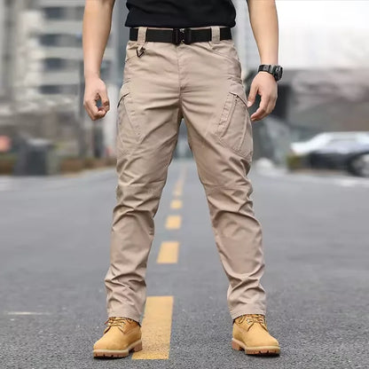 Summer Military Tactical Cargo Pants Casual Trousers Men Wear-resisting Multi-Pockets 1/2Pcs Outdoor Hiking Work Trousers Men