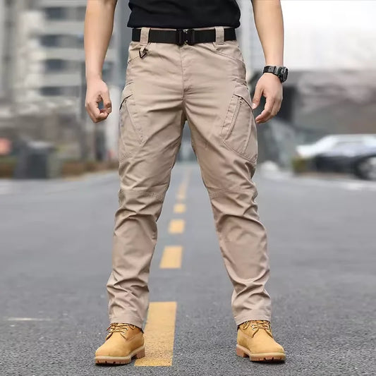 Summer Military Tactical Cargo Pants Casual Trousers Men Wear-resisting Multi-Pockets 1/2Pcs Outdoor Hiking Work Trousers Men