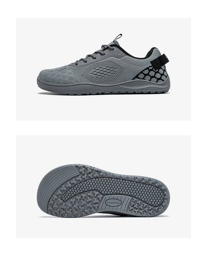 Shoes Unisex Zero Drop Wide Toe Sneaker Minimalist Breathable Causal Walking Shoes