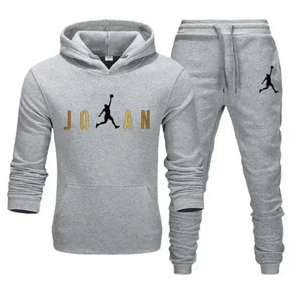 Winter hoodie set, pants, casual jogging clothes, sportswear, sportswear