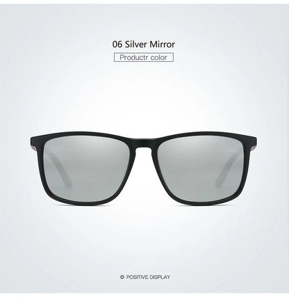 Luxury Square Vintage Polarized Sunglasses For Men Women Fashion Travel Driving  Sun Glasses Male TR90 Eyewear UV400