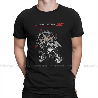 Adventure Motorcycle Tour T Shirt Vintage Grunge Large O-Neck TShirt Top sell  Harajuku Men's Clothes 