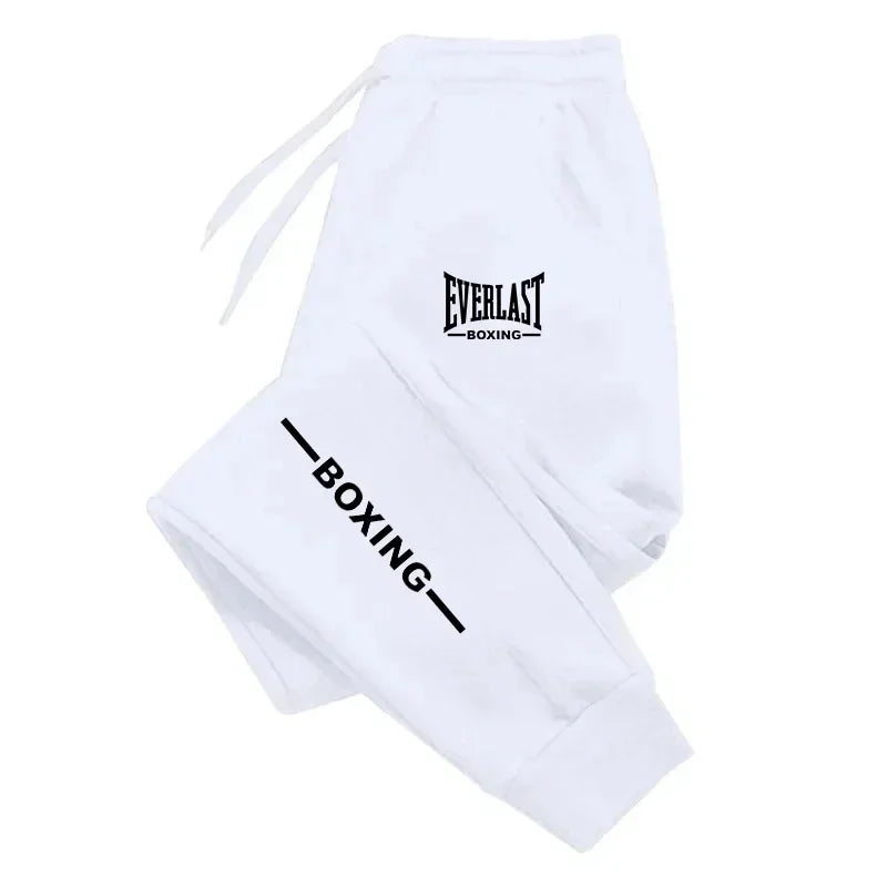 2025 Autumn Winter Printed Running Pants Men Women Outdoor Sports Fitness Pants Jogging Fleece Casual Sports Pants