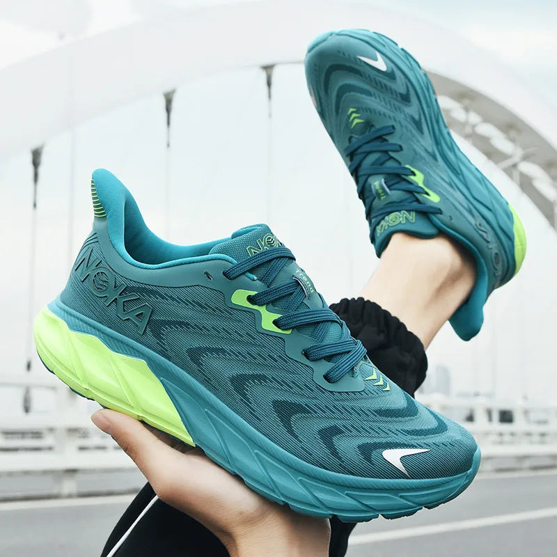 Men's Running Shoes Lightweight Breathable Comfortable Cushioned Sneakers for Walking Gym Casual Wear Athletic Shoes