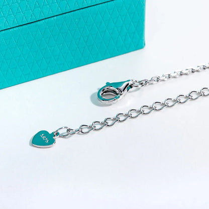 Moissanite Evil Eye Bracelet 925 Sterling Silver 18K Gold Plated 18+5cm Adjustable Bracelets Anklet for Women Jewelry