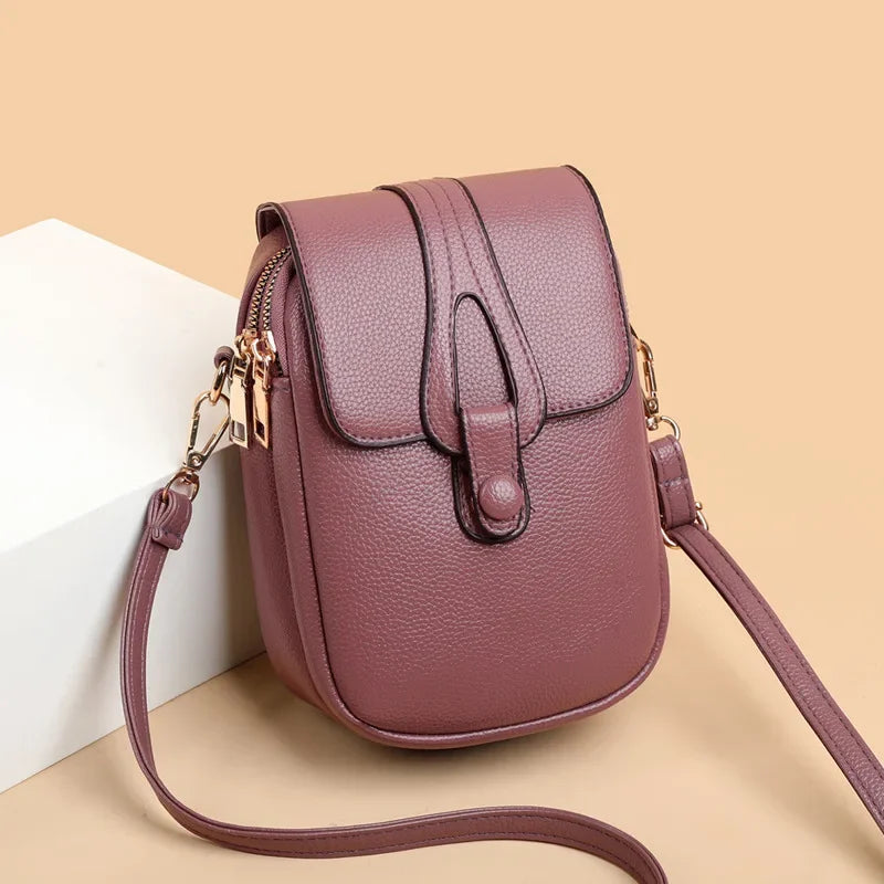 New Fashion Women's One Shoulder Mobile Phone Crossbody Bag Versatile Style