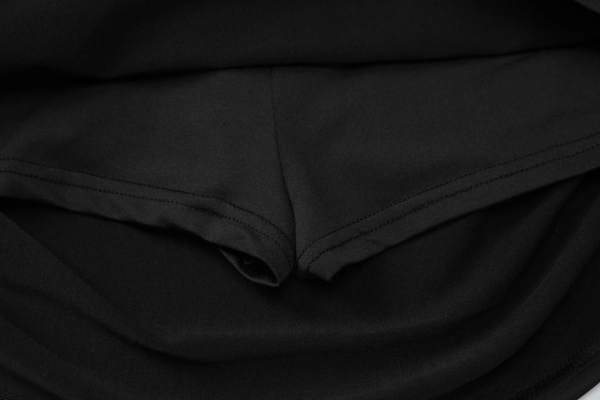 Women'S Fashion High Waist Solid Ruched Draped Mini Skirt Female Clothes Streetwear Party Holiday Club Wholesale