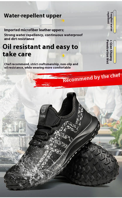 New insulated anti smashing, anti piercing, anti slip, and anti splashing work shoes for men's safety shoes