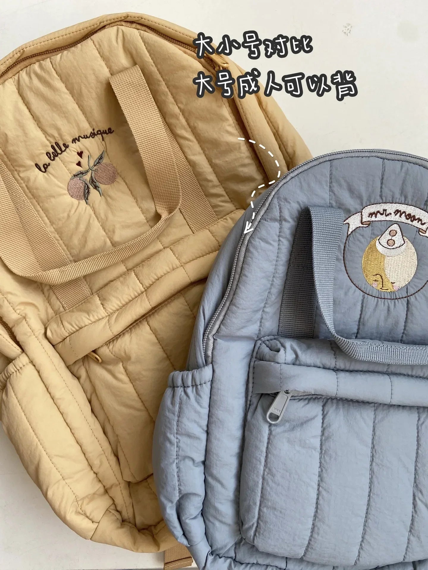 Baby Backpack Parent-child Kids Schoolbag Kindergarten Bags Brand Traveling Cherry Children's Boys Girls Mom Storage