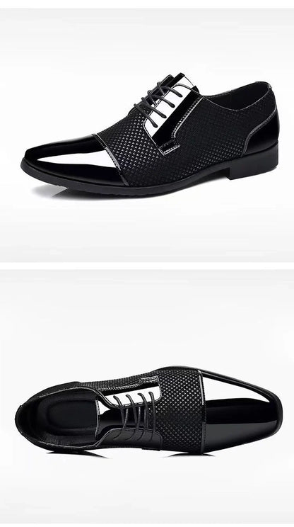 Dress Shoes Man Casual Business Pointed Toe Social Shoe for Men Breathable In Summer Leather Luxury Designer Clothing Low Price