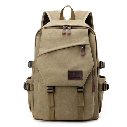 Men's large capacity travel backpack, suitable for different groups of people, adjustable shoulder strap length, multi compartme