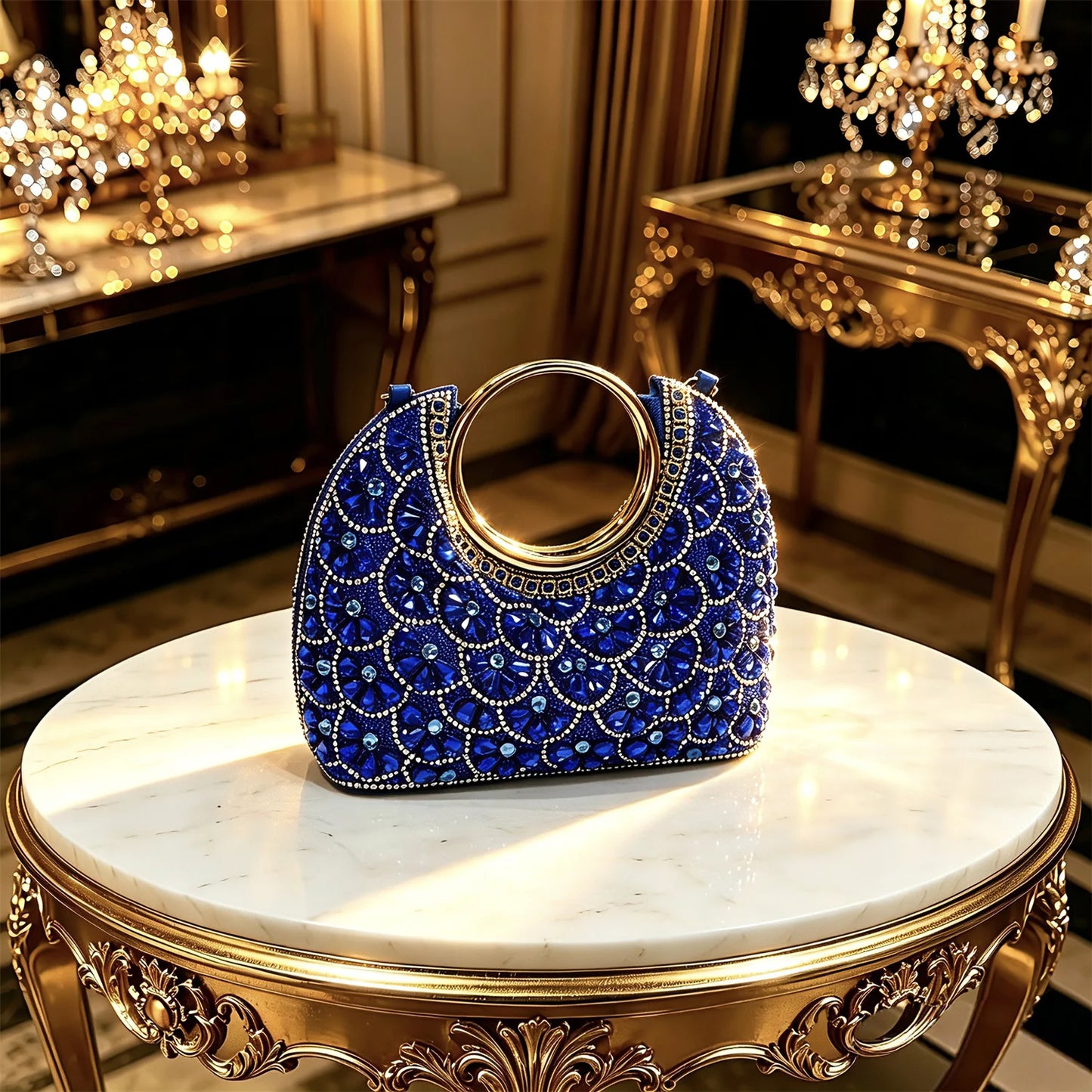 2026 INS Italian Design Elegant Fuchsia Rhinestone Pointed Toe High Heels with Matching Handbag Set - Perfect for Weddings