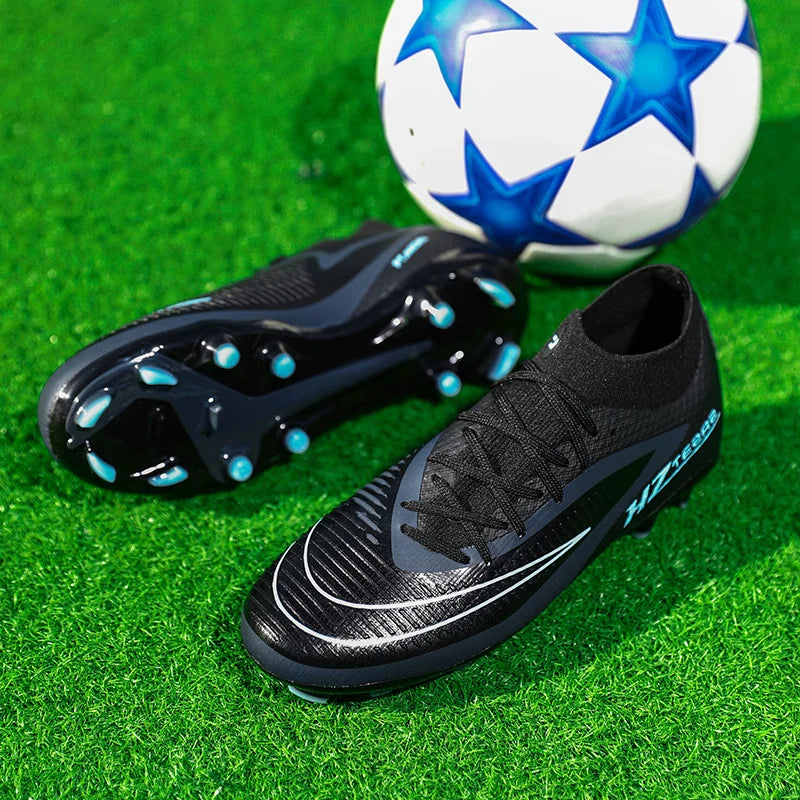 Men FG Football Shoes Ultralight Training Football Field Boots Outdoor Fast Soccer Shoes Society Cleats Professional Sneaker