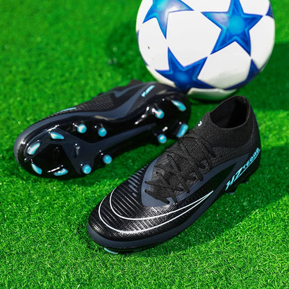 Men FG Football Shoes Ultralight Training Football Field Boots Outdoor Fast Soccer Shoes Society Cleats Professional Sneaker