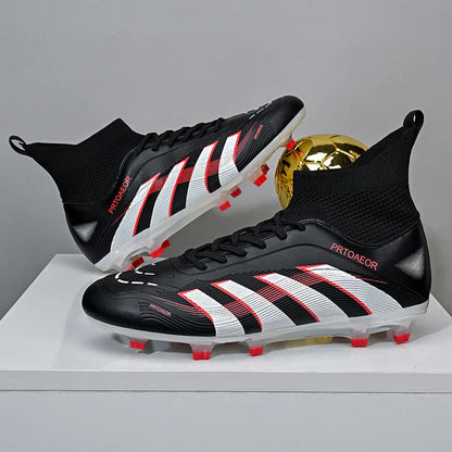 New Men Match Professional Football Boots Non-Slip TF/FG Soccer Shoes Boys Sneakers Comfortable Ankle Sports Shoes Unisex