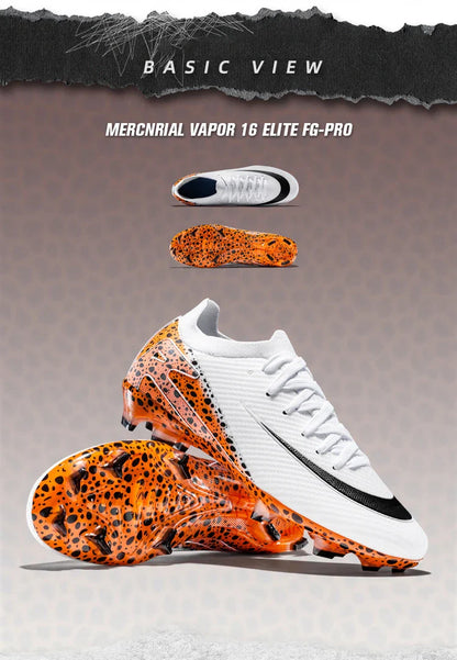 Soccer Cleats for Men Women AG/TF Breathable Cushioned Insole Anti-Slip Outdoor Sports Artificial Grass Football Boots