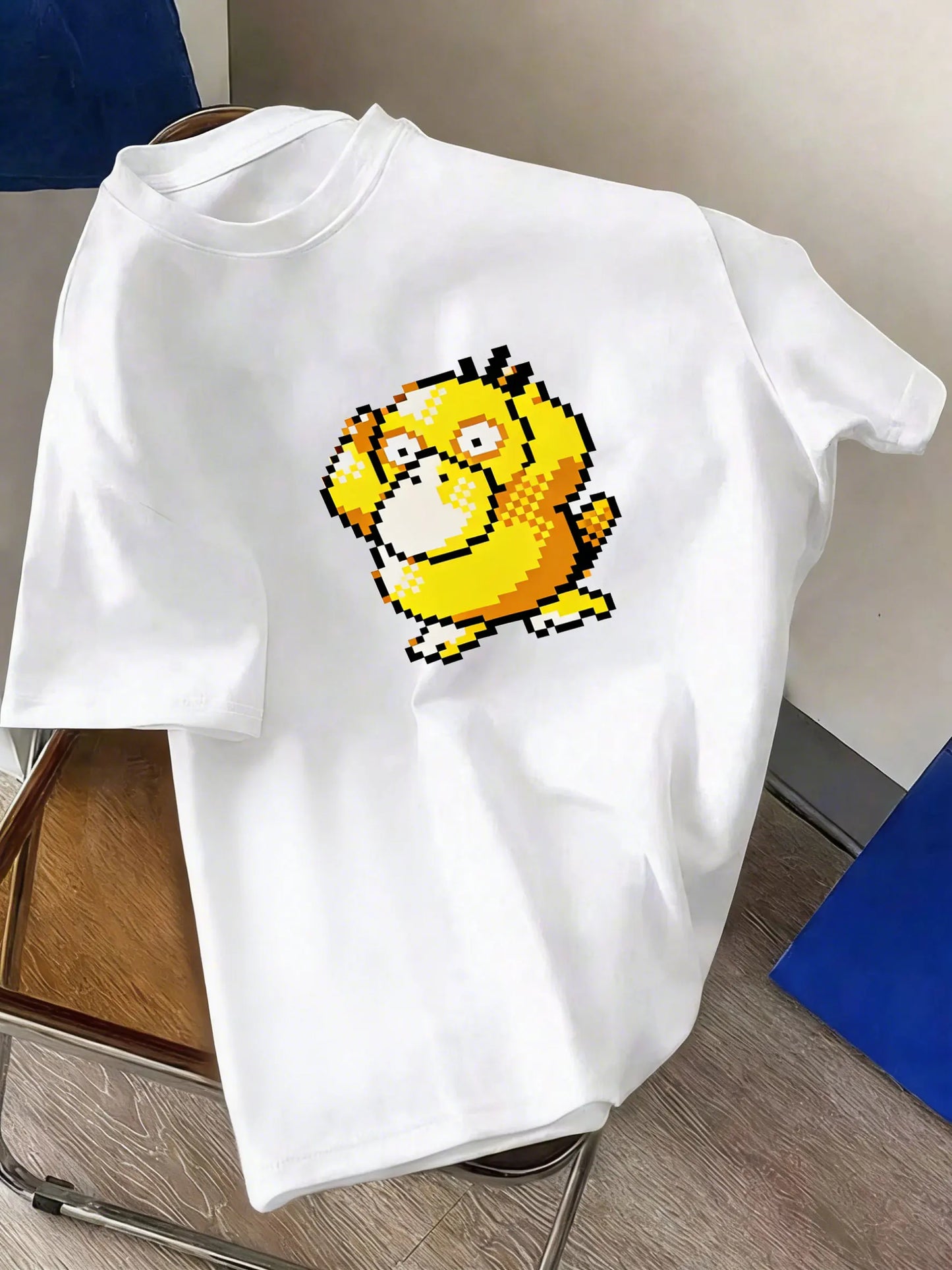 Graphic T Shirt Man Women Snorlax Print 2026 Summer Y2k Short Sleeve Tee Top Streetwear Parent-child Clothing