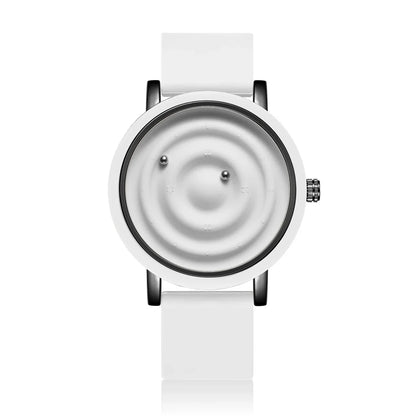 Personalized fashionable floating magnetic pointer free ball bearing creative simple waterproof quartz watch student women men