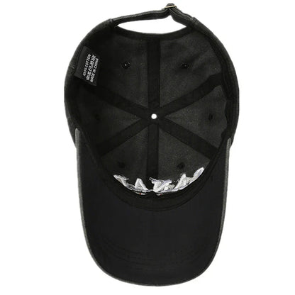 Unisex Washed Cotton Vintage Cap High Quality CANADA Letter Embroidery Baseball Cap Men And Women Outdoor Sports Hats