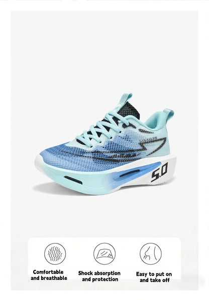 Single net children's shoes, boys' sports shoes, breathable girls' running shoes and outdoor basketball shoes in summer
