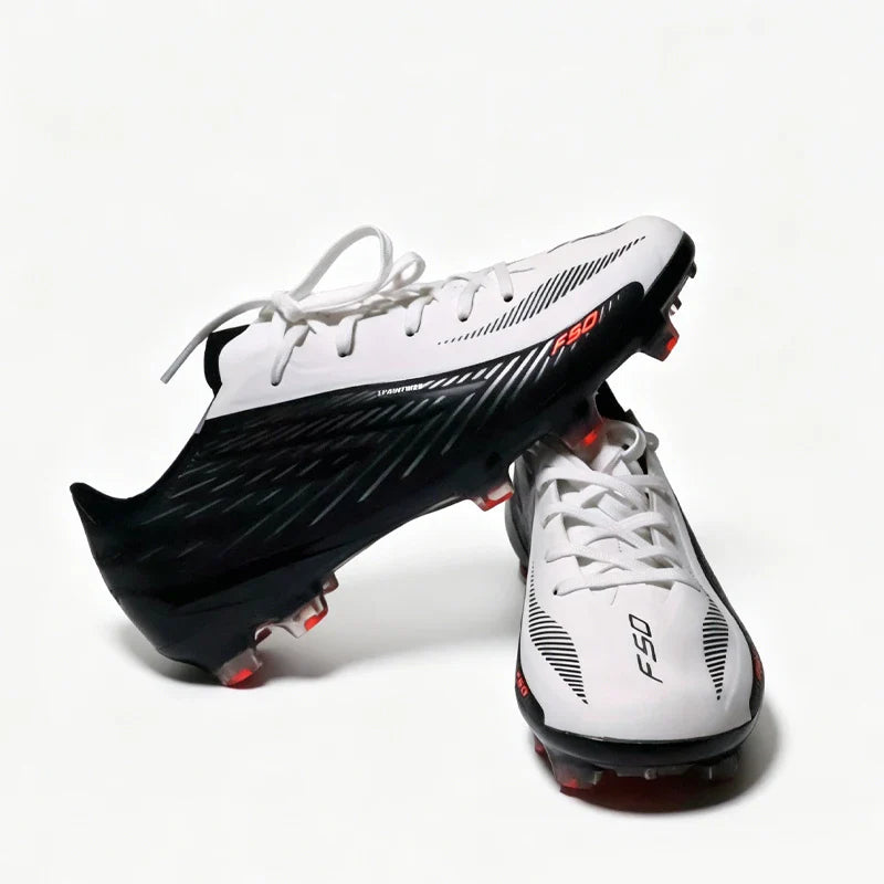 High Quality Mens Soccer Shoes 2026-F50 Breathable Non-Slip Turf Soccer Cleats Boys TF/FG Training Football Boots Chuteira Campo