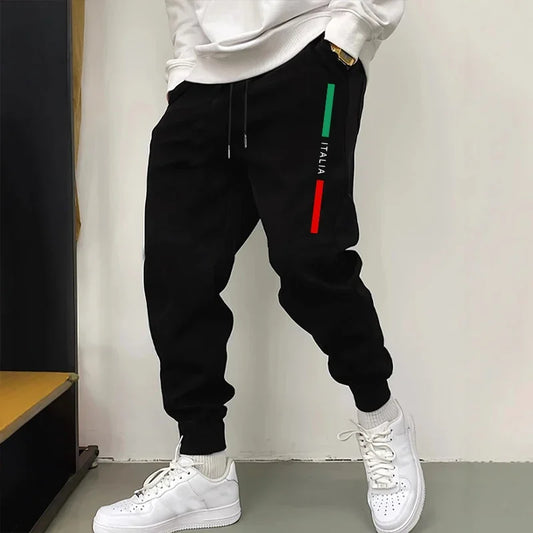 Hot Sales Mens Sweatpants Printing Casual Trousers Outdoor Men's Jogging Pants Gym Sportswear Sports Fitness Daily Streetwear