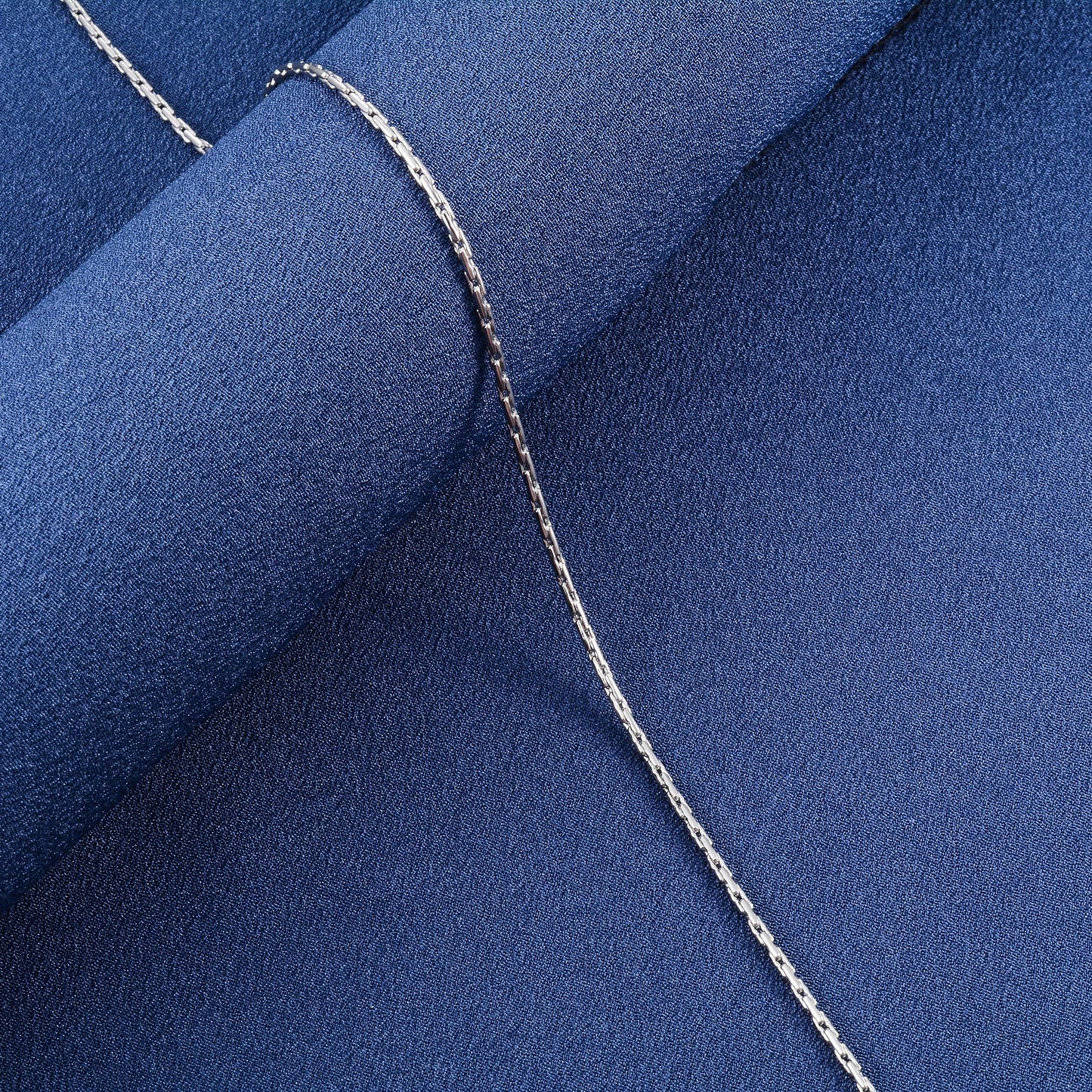 Thin Necklace Cable Chain on the Neck 316L Stainless Steel for Women Men's Silver Color Choker Waterproof Jewelry Accessories