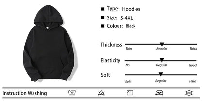 Hoodies Spring Autumn Pullover Men's Fashion Printed Hooded Sweatshirt Loose Casual Daily Streetwear Sweater Tops