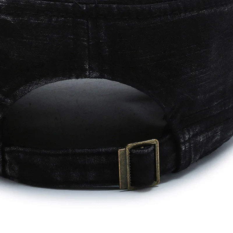 Men Women Army Hat Washed Cotton Military Hats Cadet Style Combat Caps
