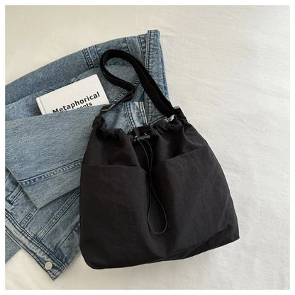 Large Capacity Versatile Shoulder Bag for Women's Summer Popular Lightweight Crossbody Bag Minimalist Tote Handbag