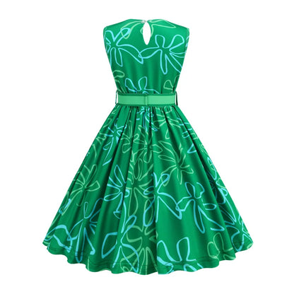 Inside Out Sadness Dress Girls Halloween Joy Cosplay Costume Children Cartoon Movie Role Play Print Frock Kid Fantasy Party Gown
