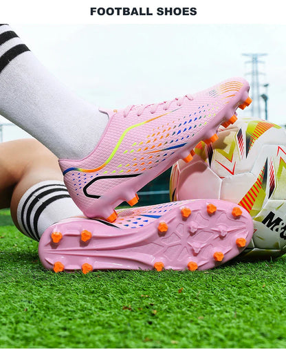 New Men Soccer Shoes Hot Sale Women Professional Football Boots Unisex High-quality Futsal Ultralight Cleats TF/FG Sneakers