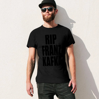 rip franz kafka T-Shirt custom t shirt cotton graphic tees oversized graphic tee mens designer clothes