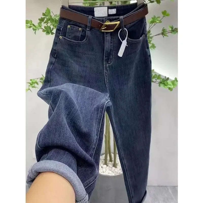Women's Pencil Leggings Simple Versatile Jeans