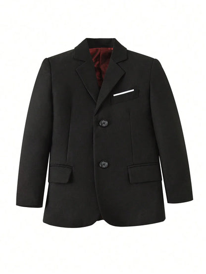 Boys' Suit Jacket Formal  Single Breasted School uniforms