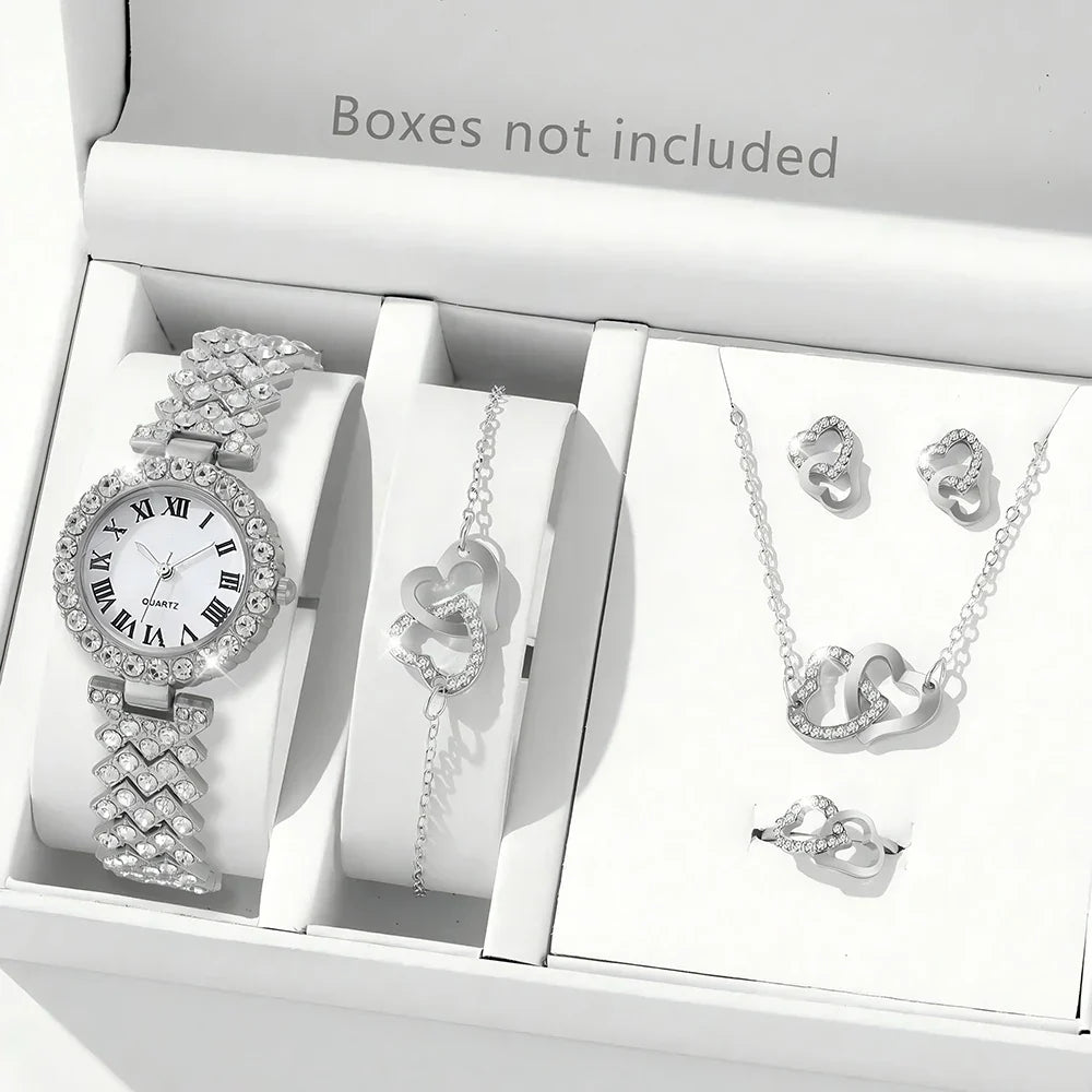 Watch For Women Watches 2023 Best Selling Products Luxury Watch Luxury Brand Reloj Mujer Watch Bracelet Set Diamond Steel Band
