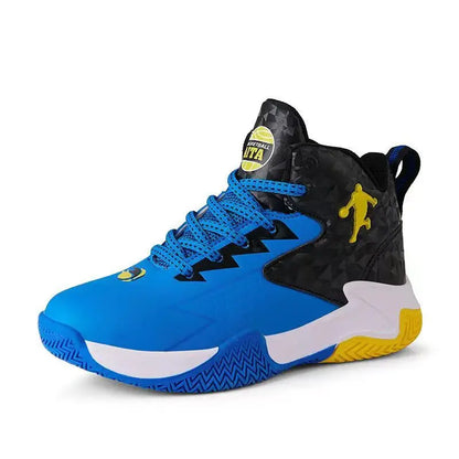 Children Sports Shoes Waterproof Low-top Sneakers Kids Basketball Shoes Boys Lace-up Non-slip Shoes for Running Durable Sneakers