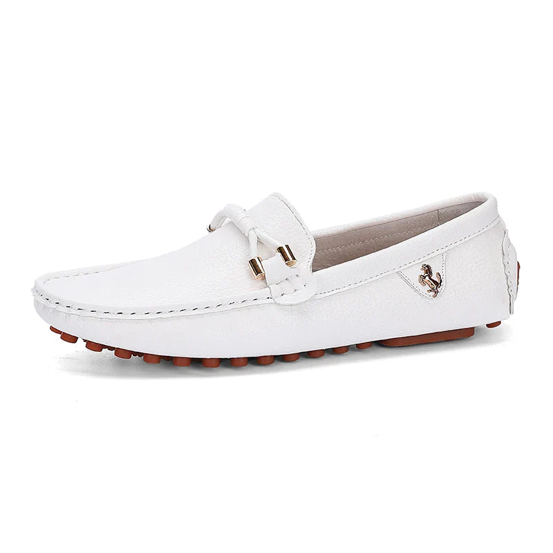 Summer Mens Fashion High Quality Outdoor Casual Leather Shoes Comfortable Breathable Classic 2024 New Slip on Men's Shoes