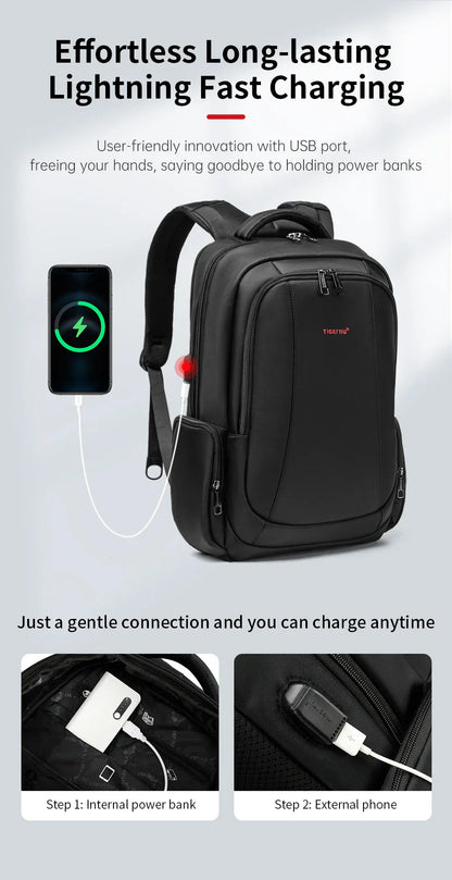 Waterproof Nylon Backpack Female Men's Backpack For 15.6 Laptop Notebook Bag Mochilas School Backpacks Bag Male Knapsack