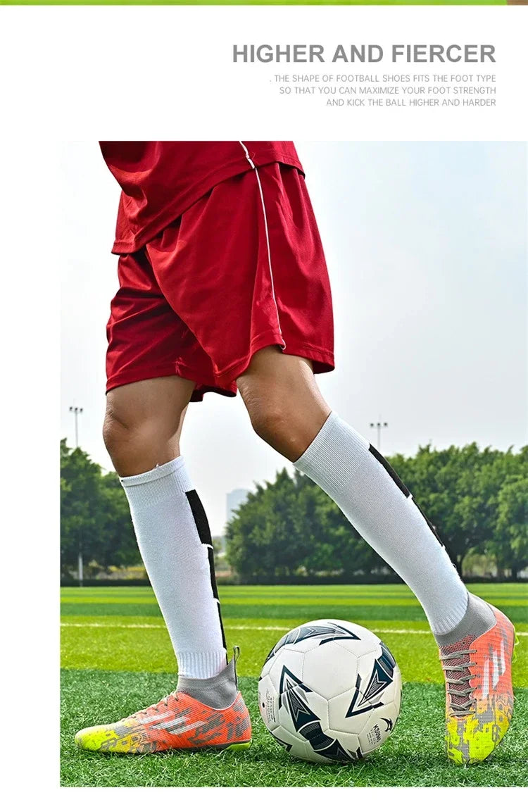 2024 Advanced Football Boots Ergonomic Design Football Shoes Durable Casual Wholesale Comfortable Fit Five Person Sports Shoes