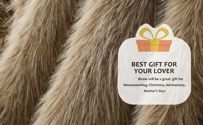 Fluffy Soft Blankets Luxury Fur blanket for Bed Sofa Mink Faux Fur Throw and Blankets Large Warm Blanket for Home Decor